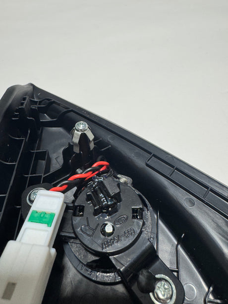 87660-M6010WK 2019-2024 Kia Forte Passenger Front Door Corner Trim W/ Tweeter Genuine