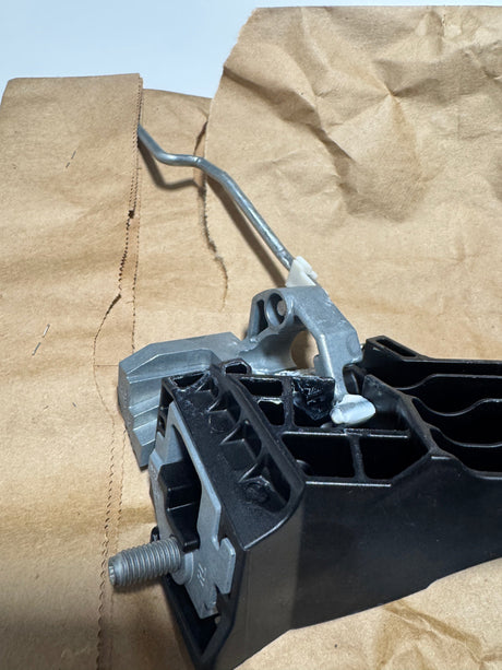 BDTS-73-42XG 2019-2024 Mazda 3 Mexico Built Rear Driver Side Door Handle Base OEM