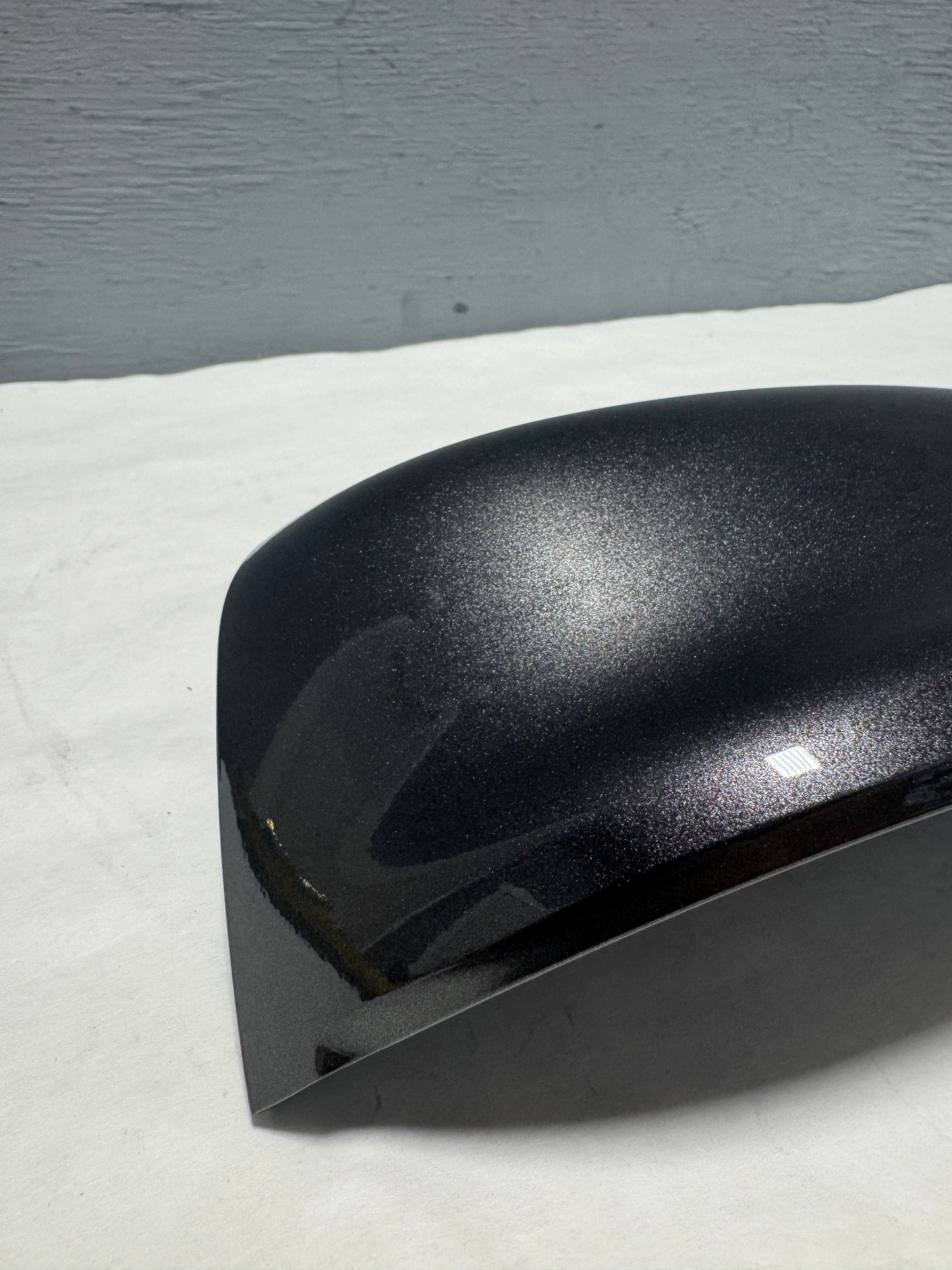 6RP44LAUAA 2019-2024 Ram 1500 DT Passenger Sude Door Mirror Cap Granite Metallic Painted OEM