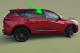 72930-TJB-A01 2019-2025 Acura RDX Passenger Side Front Of The Back Door Applique Garnish Trim Black