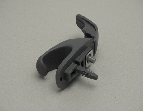 84258404 2019-2025 Chevrolet Silverado GMC Sierra Dark Grey Coat Hook Clip Genuine OEM