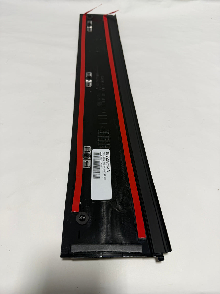 2019-2025 Ram 1500 B Pillar Molding Rear Driver Side Door OEM