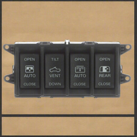 6EM26TX7AC 2019-2025 Ram 1500 DT Front Overhead Console Sunroof Switch Genuine OEM