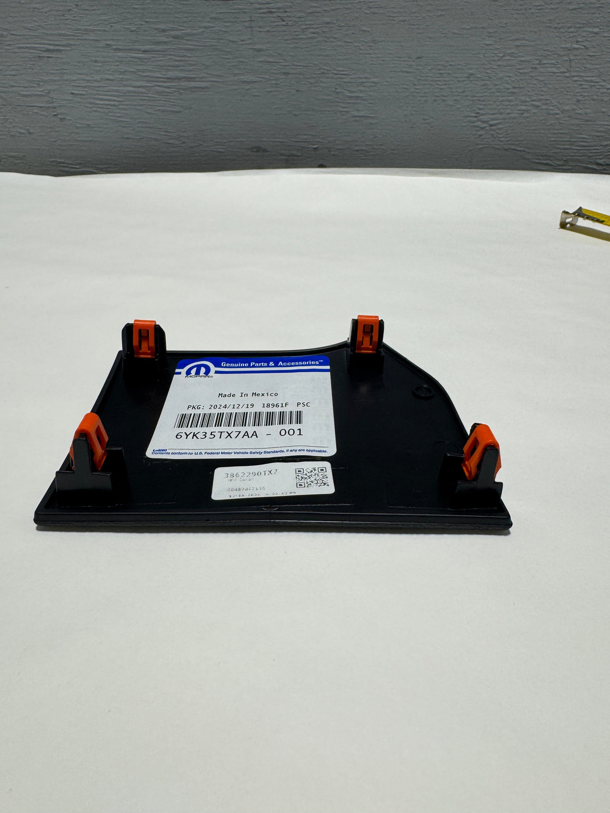 6YK35TX7AA 2019-2025 Ram 2500 3500 Manual Park Release Bezel OEM