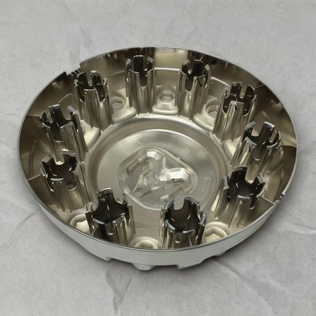 6PG03SZ0AB 2019-2025 Ram 4500 5500 Front Chrome 19.5" Wheel Center Hub Cap (1) OEM