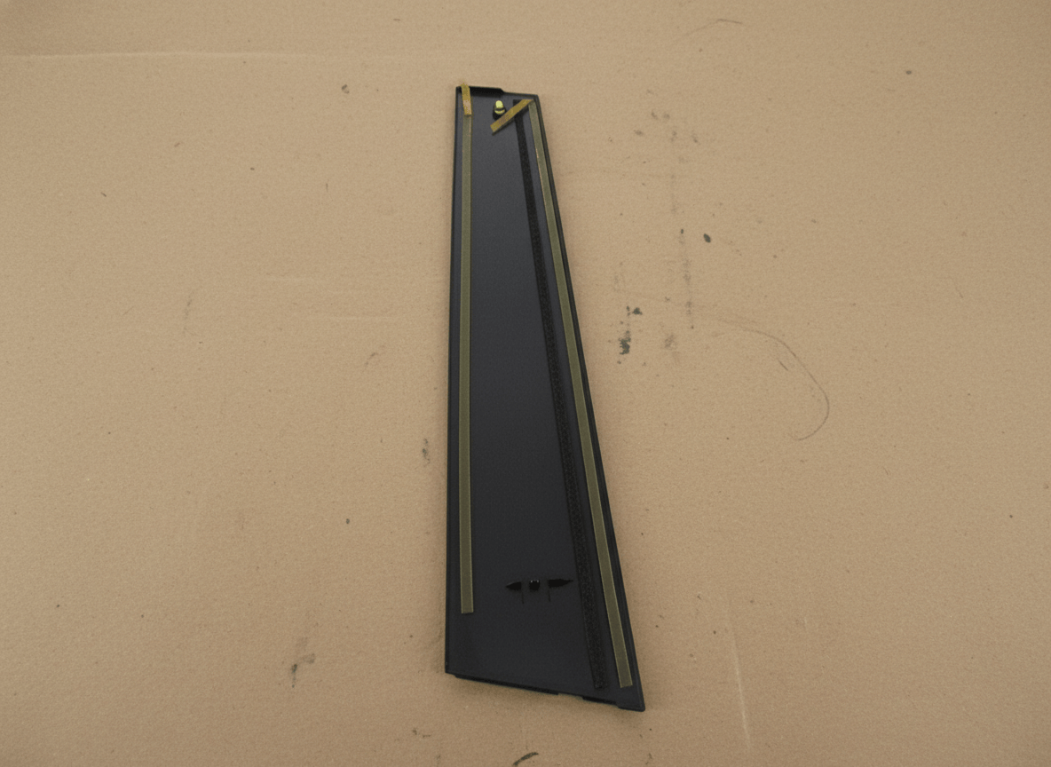 75755-0R030 2019-2025 RAV4 OEM Passenger Front Door Rearward Applique Molding