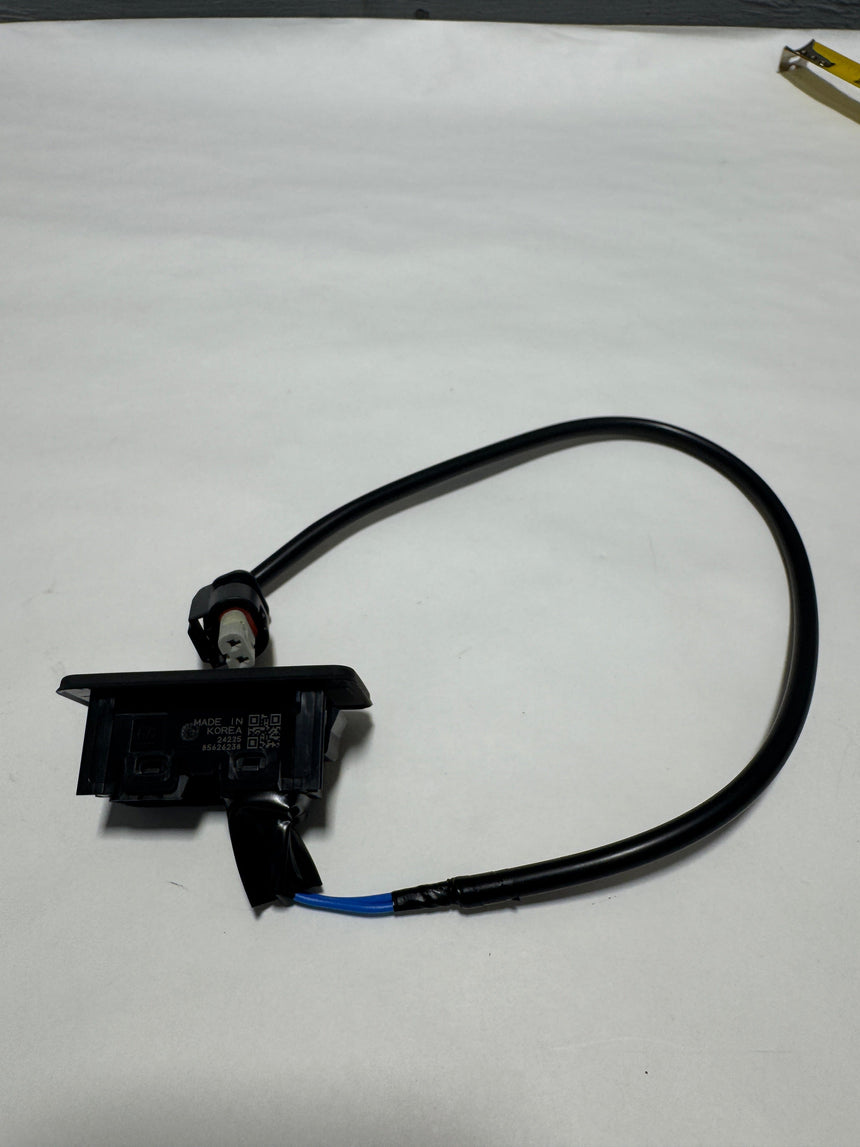2019-2025 Silverado Sierra Upper Tailgate Release Switch QK2 Blue Wire Version OEM
