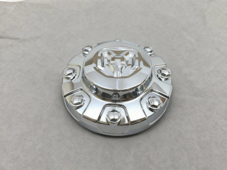 6MP53SZ0AC 2019-2026 Ram 3500 Rear 17" Dual Wheel Chrome Center Cover Cap Genuine OEM