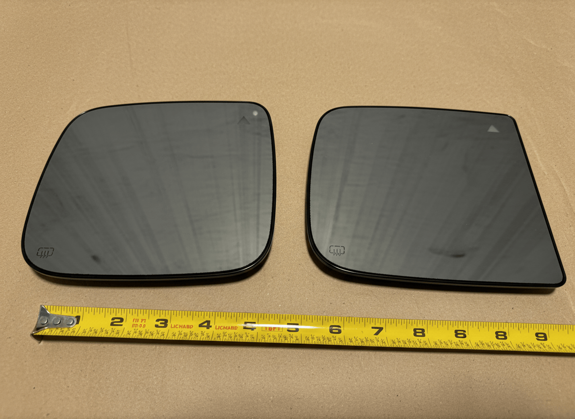 68401394AA 2019-24 RAM OEM Passenger Pwr Fold Towing Mirror Glass Heated Blind Spot Surr View