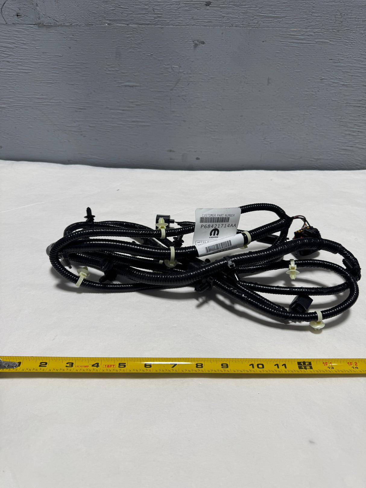 68421714AA 2019 Chrysler Pacifica Front Bumper Fascia Wiring OEM