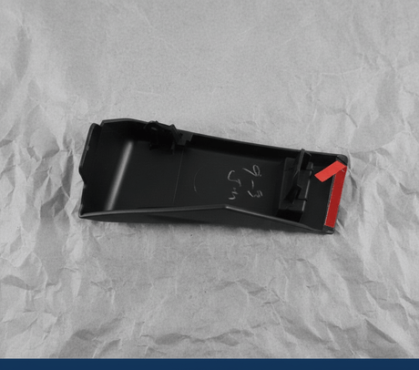 75601-0E100 2019 Toyota Highlander Passenger Side Front Fender Molding Textured OEM