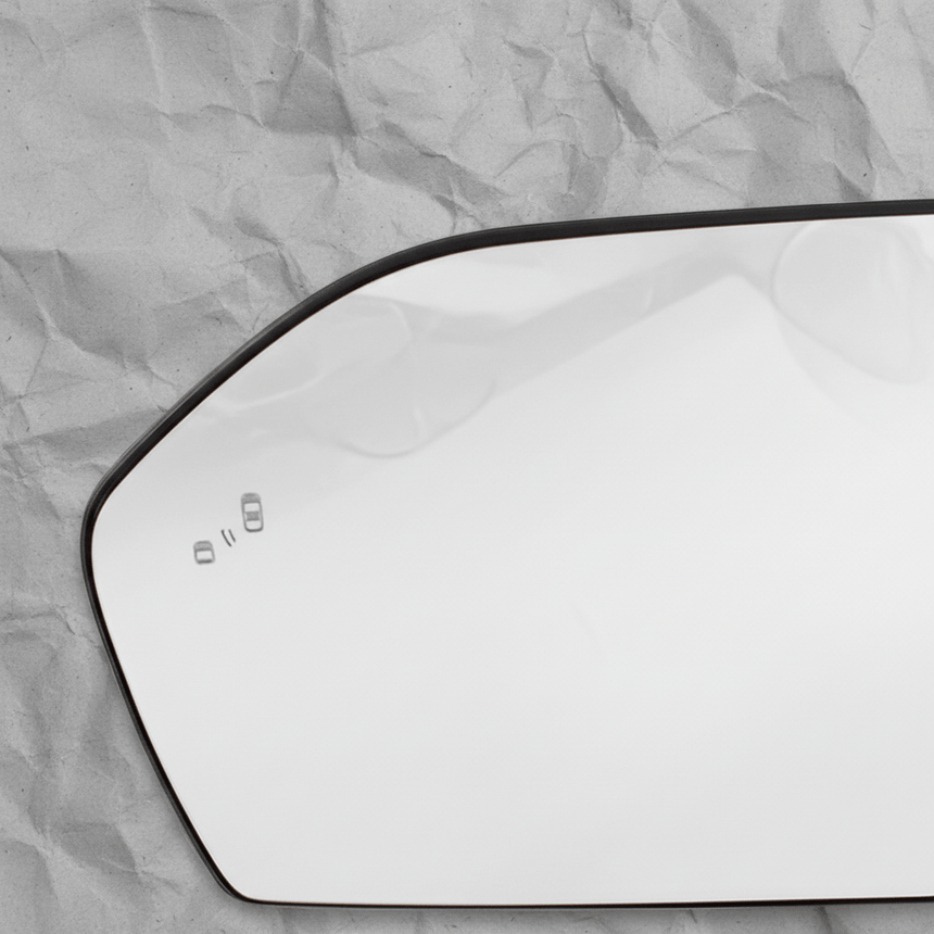 2020-2021 Ford Explorer Driver Mirror Glass Heated with BLIS For Power Fold Mirror