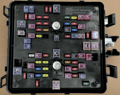 LC3Z-14A068-A 2020-2021 Ford F-250 F-350 6.7 Diesel Engine Fuse Panel Relay Box Under Hood OEM