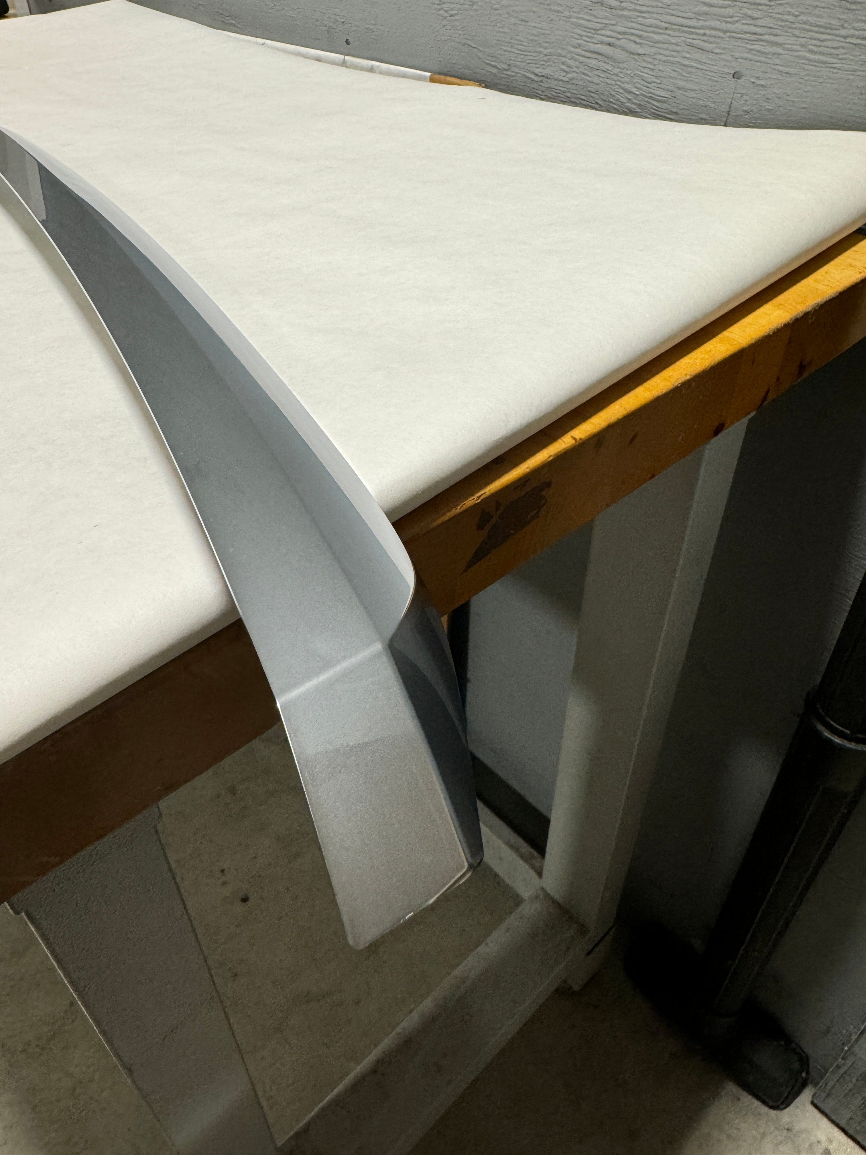 2020-2022 Cadillac XT6 Silver Front Grille Upper Filler Molding