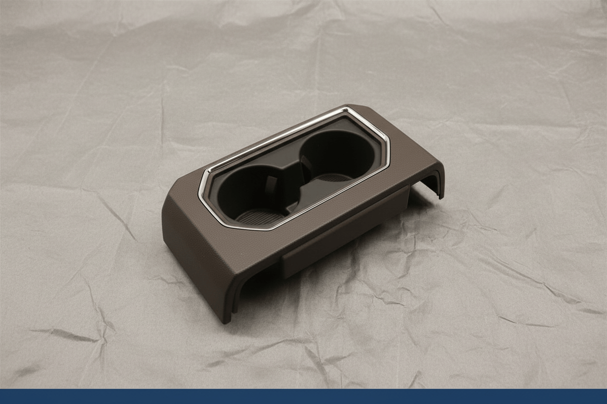 LC3Z-2504567-DA 2020-2022 Ford F-250 F-350 F-450 Center Console Rear Cup Holder OEM