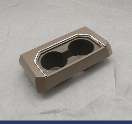 LC3Z-2504567-DA 2020-2022 Ford F-250 F-350 F-450 Center Console Rear Cup Holder OEM