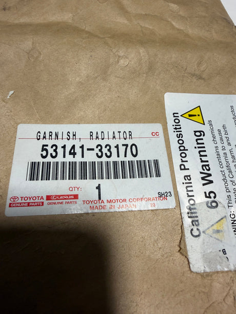 CL-1025-53141-33170-D3 2020-2022 Lexus RX350 Non Hybrid New Grille Emblem 53141-33170 OEM