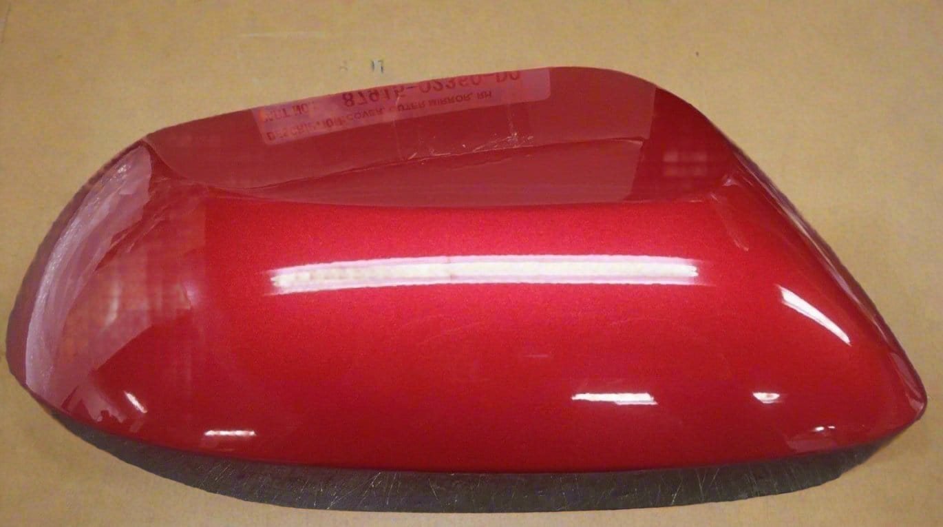 87915-02360-D0 2020-2022 Toyota Corolla USA Built Passenger Side Mirror Cover Red 3R3