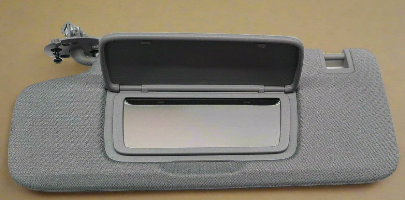 42756560 2020-2023 Chevrolet Bolt EV LT Driver Side Sun Visor With Mirror Gray OEM