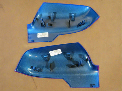 6RP44MBJAA and 6RP45MBJAA 2020-2023 Ram 1500 DT Hydro Blue Mirror Back Covers OEM