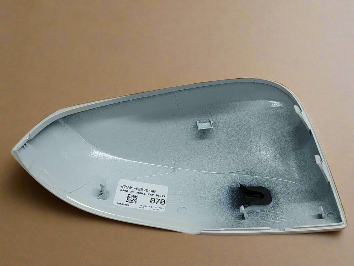 87945-0E070-A0 2020-2023 Toyota HighlanderDriver Side Mirror Cover 070 White Pearl