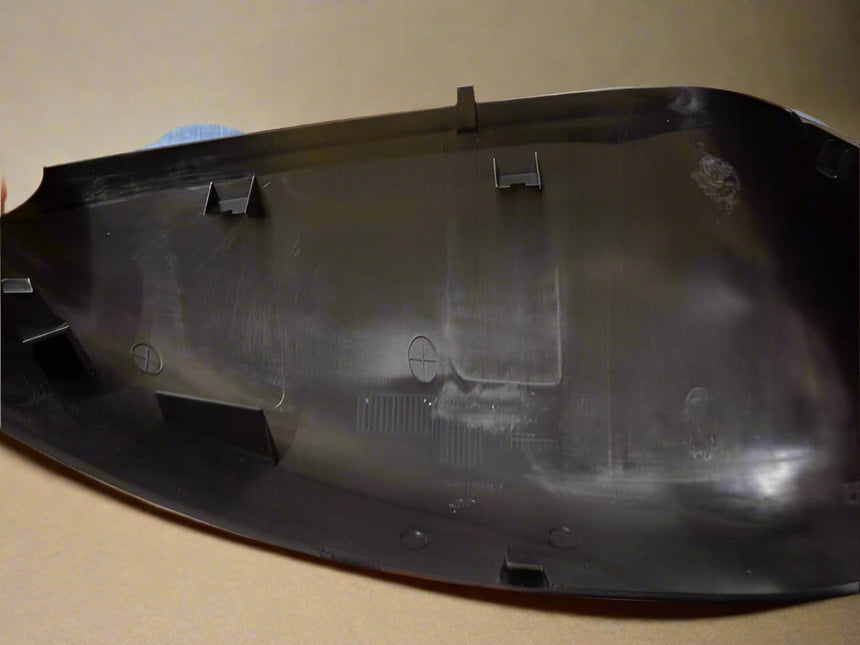 2020-2024 Ford Escape Driver Side Mirror Cover - Black Textured For Blind Spot Equipped