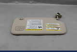 2020-2024 Ford Explorer Driver Side Sun Visor Sandstone Genuine OEM