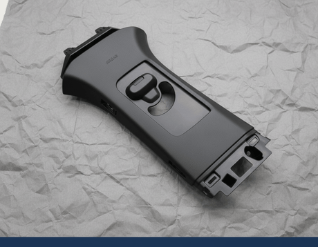 LB5Z-7824347-AF 2020-2024 Ford Explorer Driver Side Upper Center Pillar Trim Ebony OEM