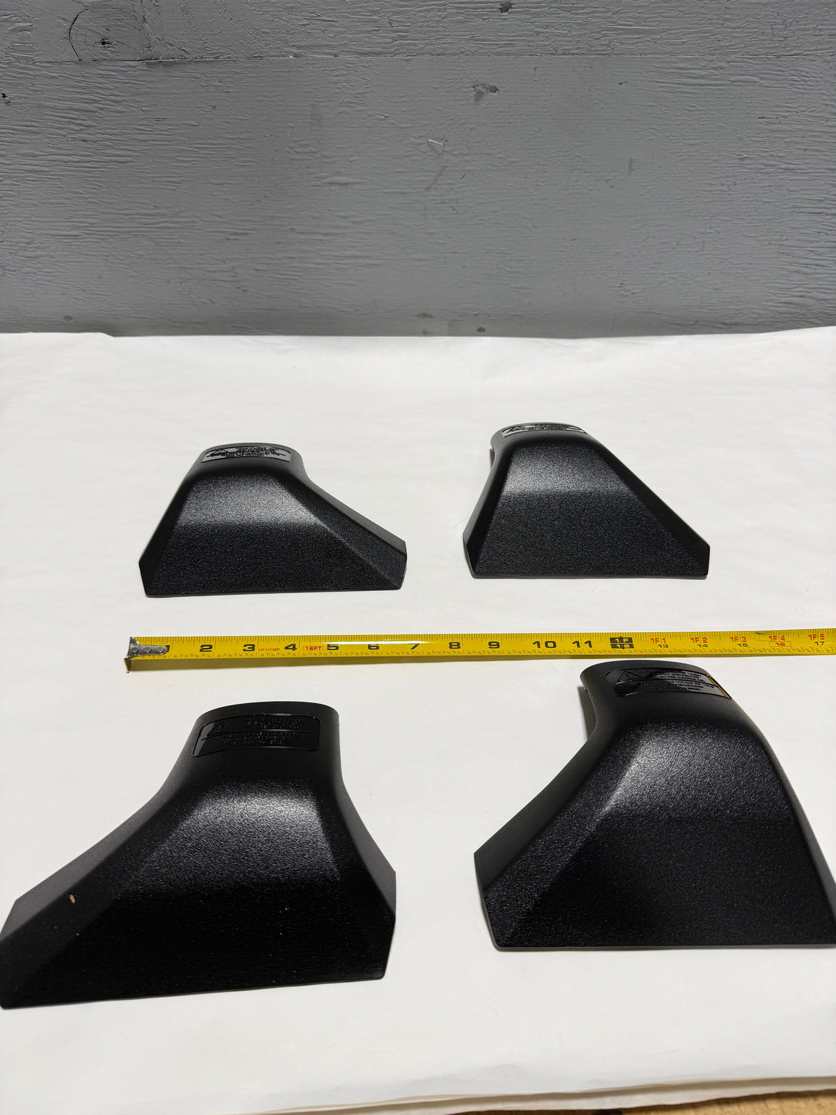 PT767-48200-CV 2020-2024 Highlander XLE XSE LTD Plat OEM Roof Rack Cross Bar Covers Set of 4