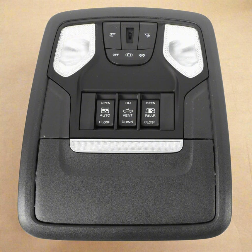 2020-2024 Ram 2500 3500 Overhead Console For Sunroof Equipped Genuine OEM