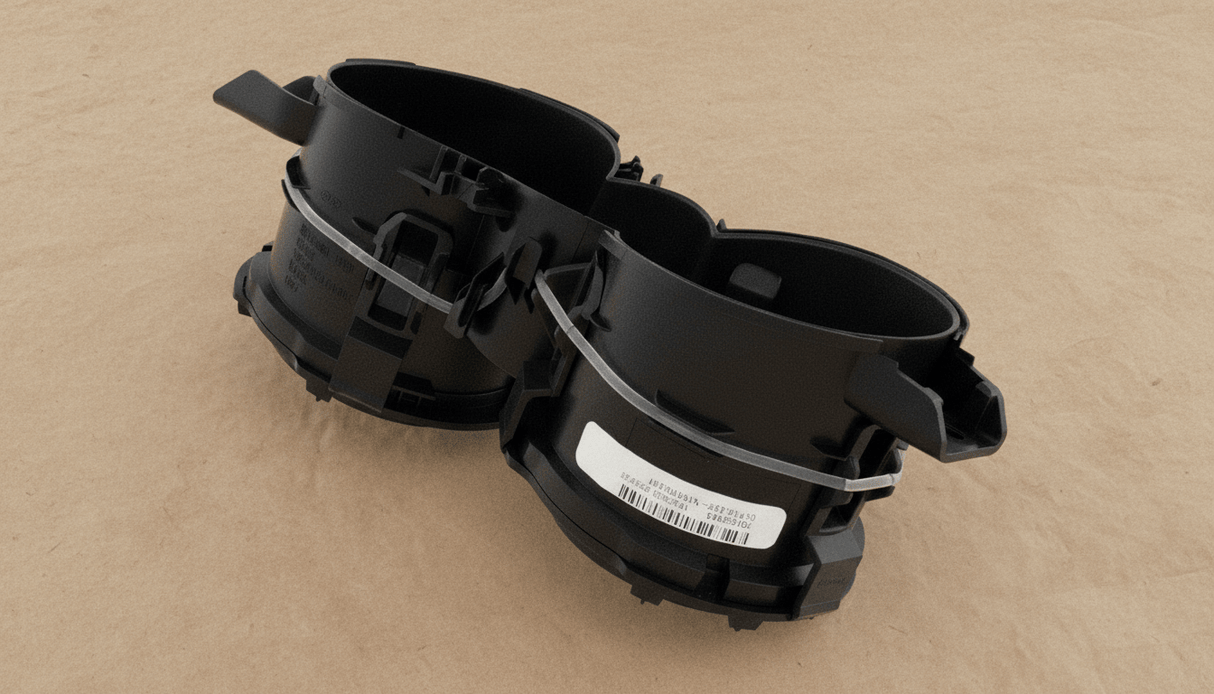 LJ6Z-7813562-GA 2020-2025 Escape OEM Center Console Cup Holder Insert Black Non Lighted