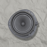 2020-2025 Ford Explorer Rear Door Speaker (1) Genuine OEM