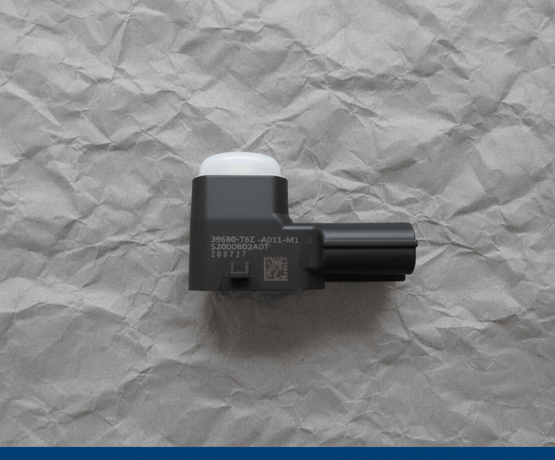 39680-T6Z-A01ZM 2020-2025 Honda Odyssey Passport Rear Parking Sensor Platinum White (1) OEM