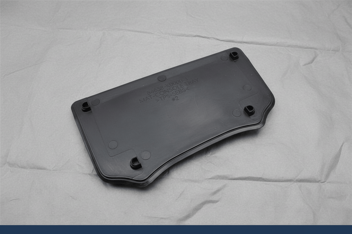 84631-K0000 2020-2025 Kia Soul Center Console Tray Mat Without Wireless OEM