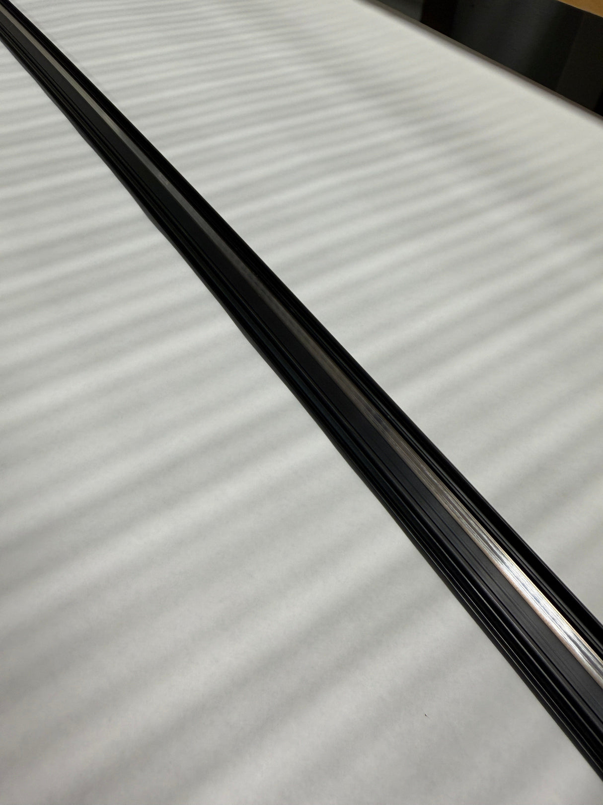 CL0925-62186AN02A-F13 2020-2025 Subaru Outback Passenger Side Rear Door Upper Sash Molding OEM