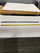 CL0925-62186AN02A-F13 2020-2025 Subaru Outback Passenger Side Rear Door Upper Sash Molding OEM