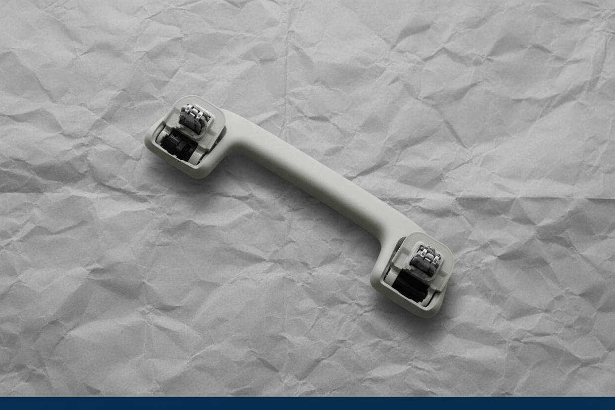 74610-06120-A0 2020-2025 Toyota Corolla A-Pillar Grab Handle Front Beige Genuine OEM USA Bult