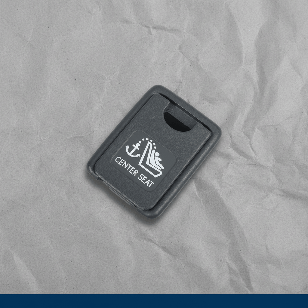 72996-0E180-C0 2020-2025 Toyota Highlander Center Seat Back Panel Tether Cover Genuine OEM