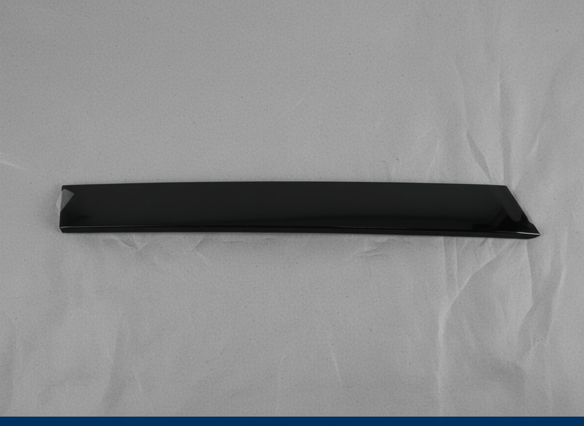 75765-0E050 2020-2025 Toyota Highlander Passenger Side Rear Door Rear Applique High Gloss OEM