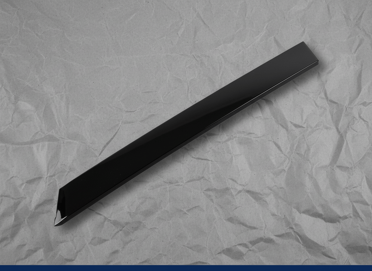 75765-0E050 2020-2025 Toyota Highlander Passenger Side Rear Door Rear Applique High Gloss OEM