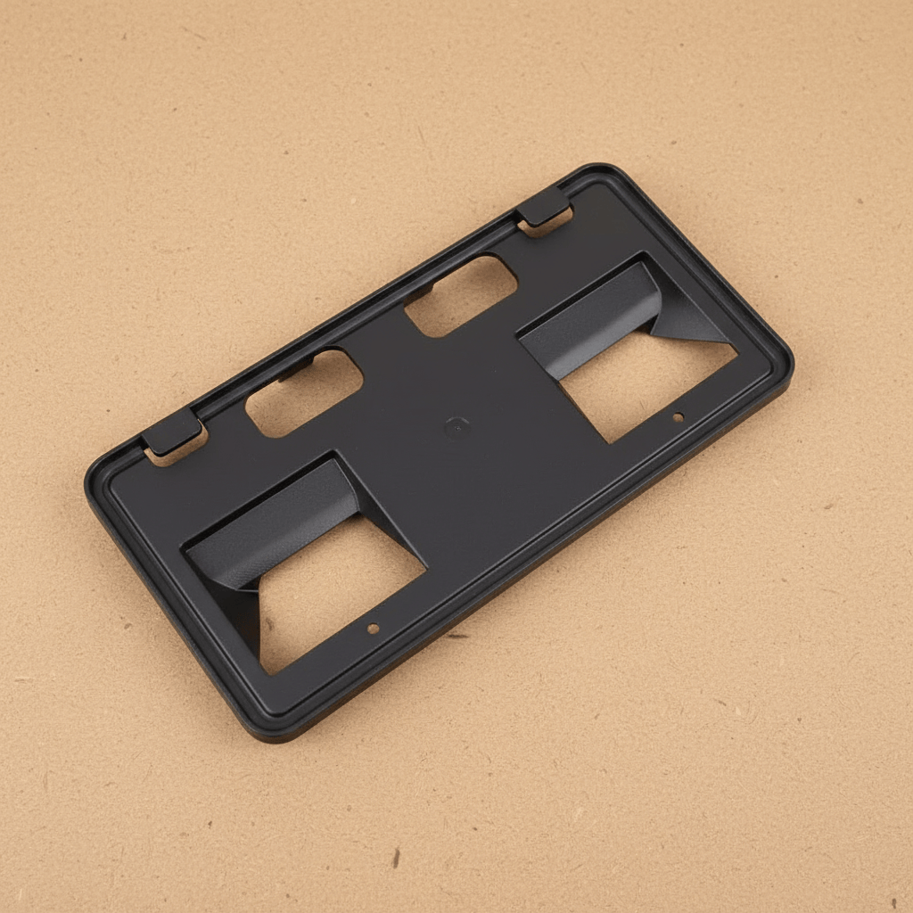 LC3Z-17A385-BA 2020-22 F-350 or F-450 OEM Dually Chrome Bumper License Bracket