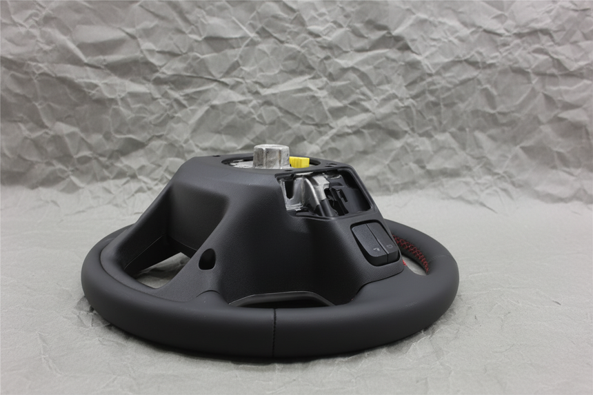 2021-2022 Chevrolet Tahoe Steering Wheel Black Leather Heated OEM