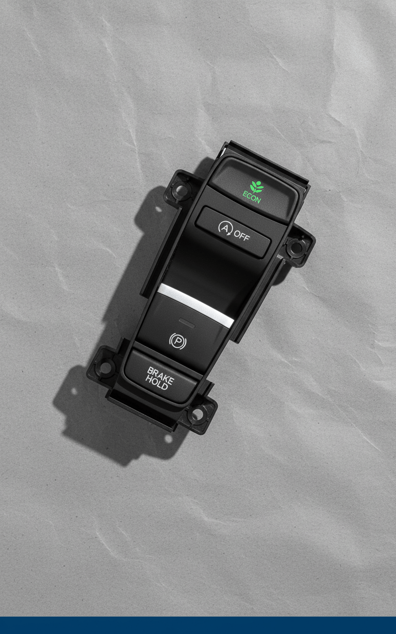 35355-TVA-H51 2021-2022 Honda Accord EX-L LX 1.5 Electronic Parking Brake Switch Genuine OEM