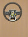 ML3Z-3600-FL 2021-2023 Ford F-150 King Ranch Brown Leather Steering Wheel For Active Steering Only OEM