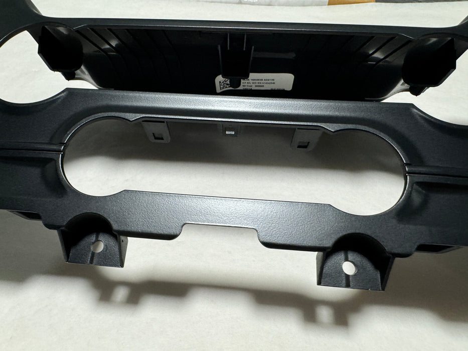 ML3Z-15042C74-AB-M1 2021-2023 Ford F-150 Lower Dash A/C Control Trim Panel For 12 Inch Screen And Floor Shift Equipped Only OEM