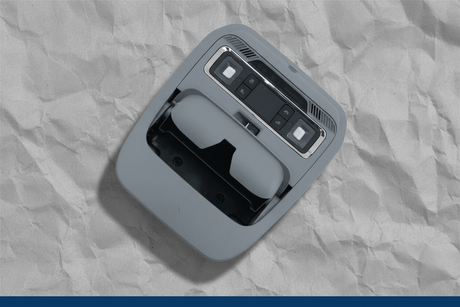 ML3Z-18519A70-ECN 2021-2023 Ford F-150 Overhead Console Slate Power Rear Window OEM