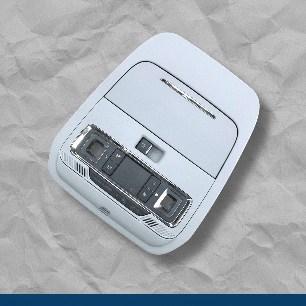 ML3Z-18519A70-ECN 2021-2023 Ford F-150 Overhead Console Slate Power Rear Window OEM