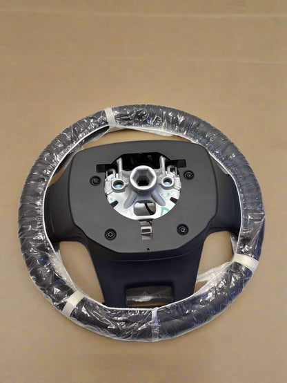 M2DZ-3600-DB 2021-2024 Ford Bronco Leather OEM Steering Wheel With Buttons for Heated or Unheated Steering Wheel