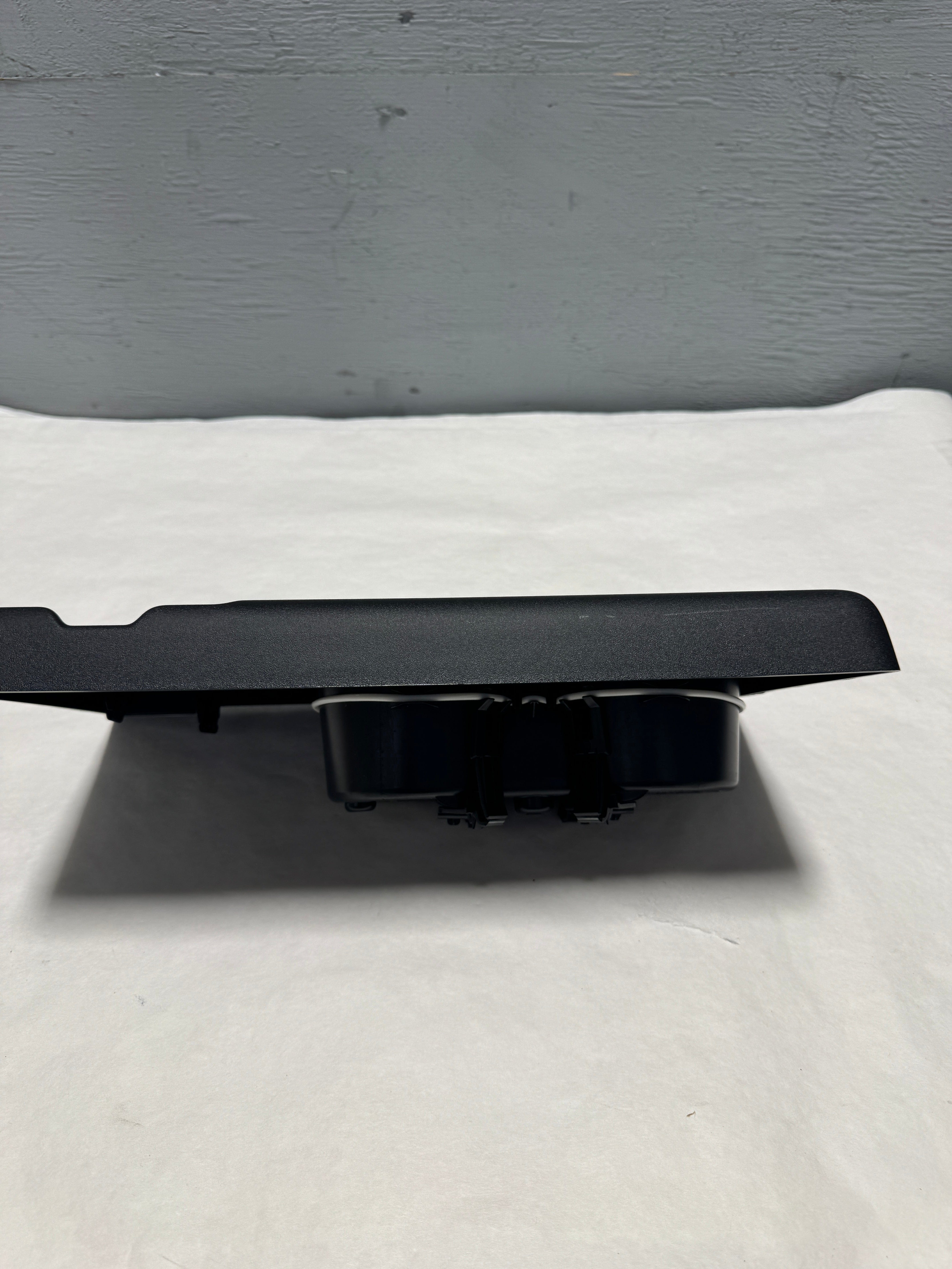Genuine Ford OEM Black Cup Holder Insert For F-150 F-250 F-350 Front Center Console