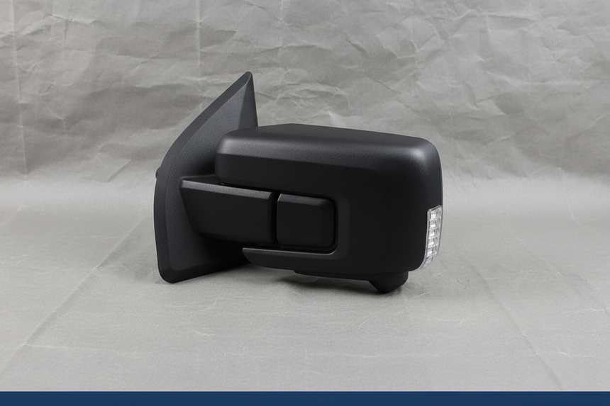2021-2025 Ford F-150 Driver Side Door Mirror BLIS Camera Black OEM